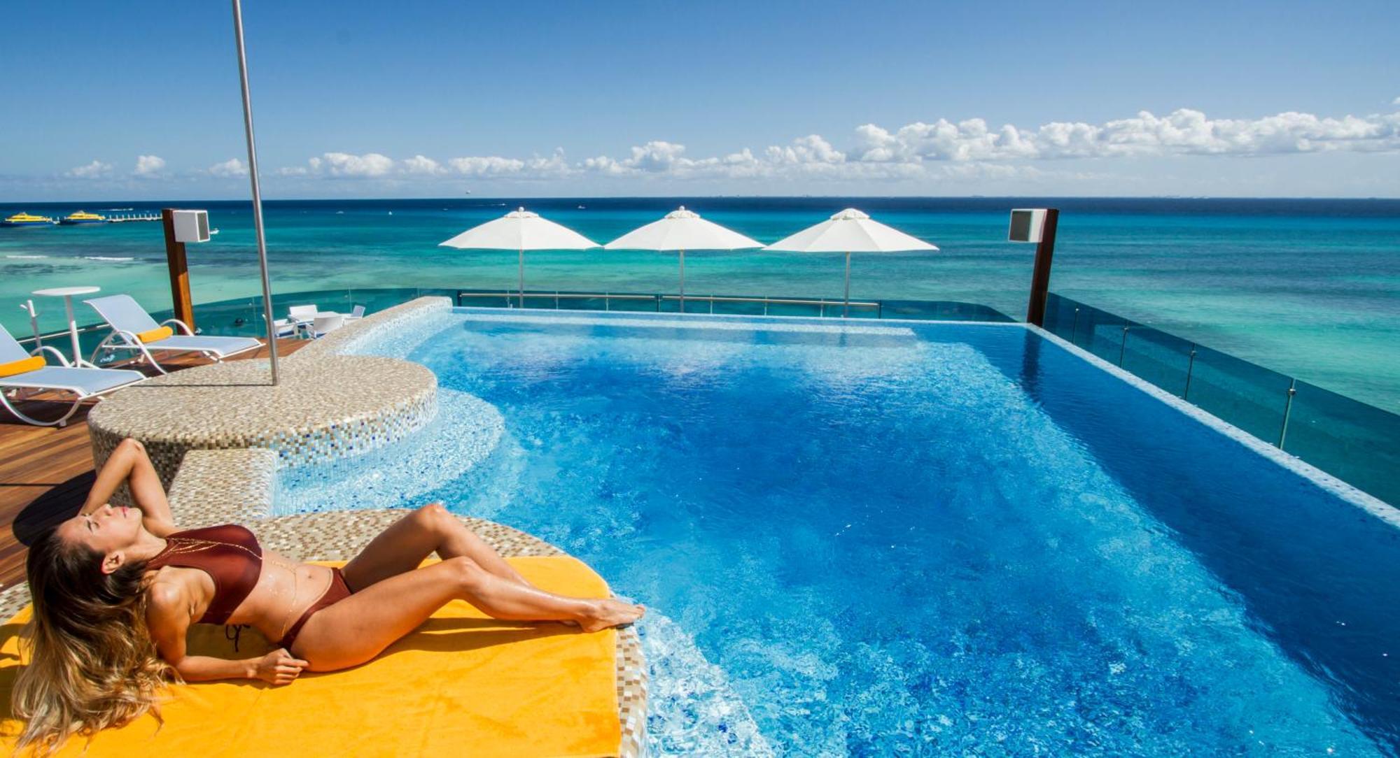 The Carmen Hotel - Ocean Front (Adults Only) Playa del Carmen Eksteriør billede