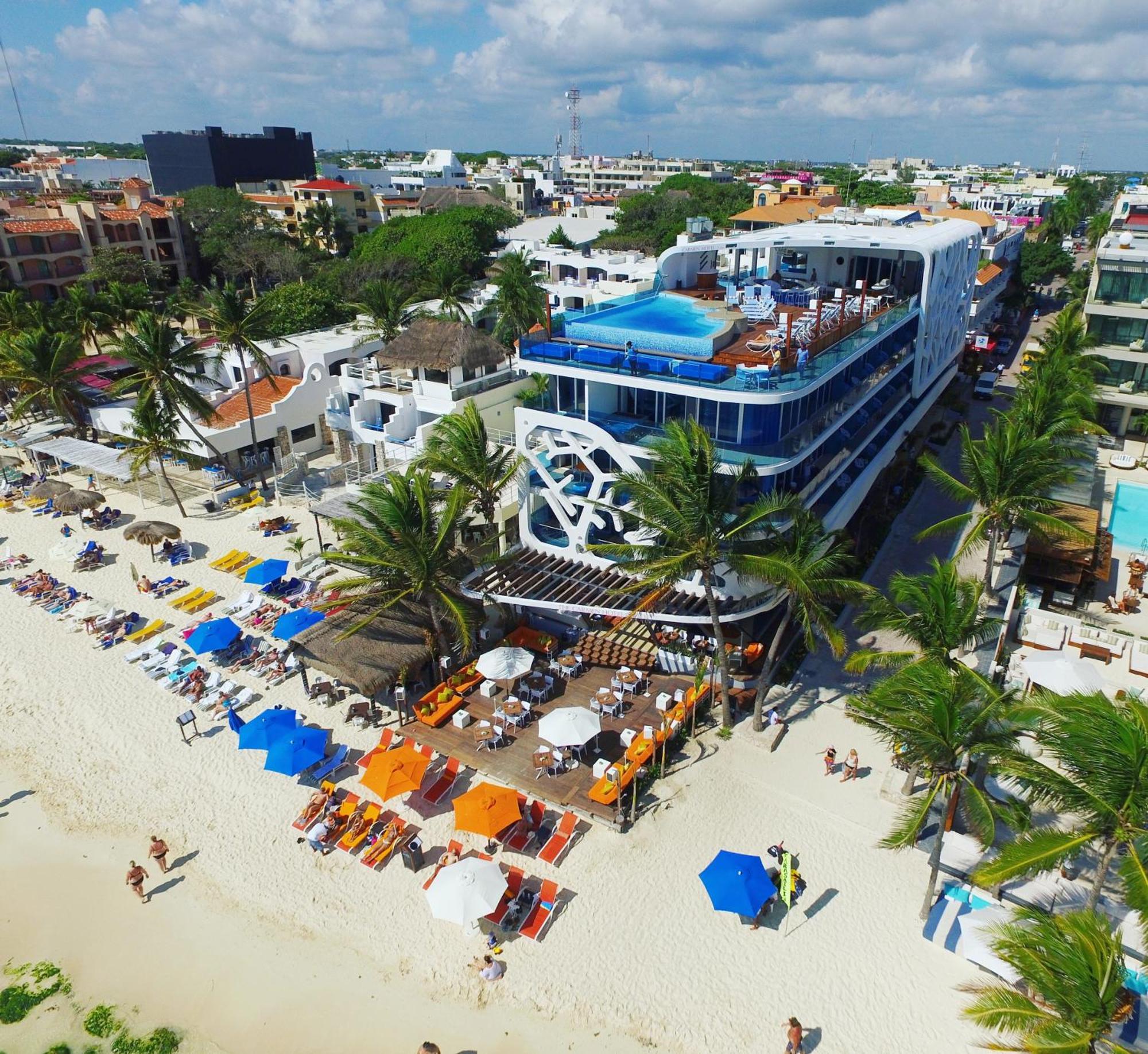 The Carmen Hotel - Ocean Front (Adults Only) Playa del Carmen Eksteriør billede